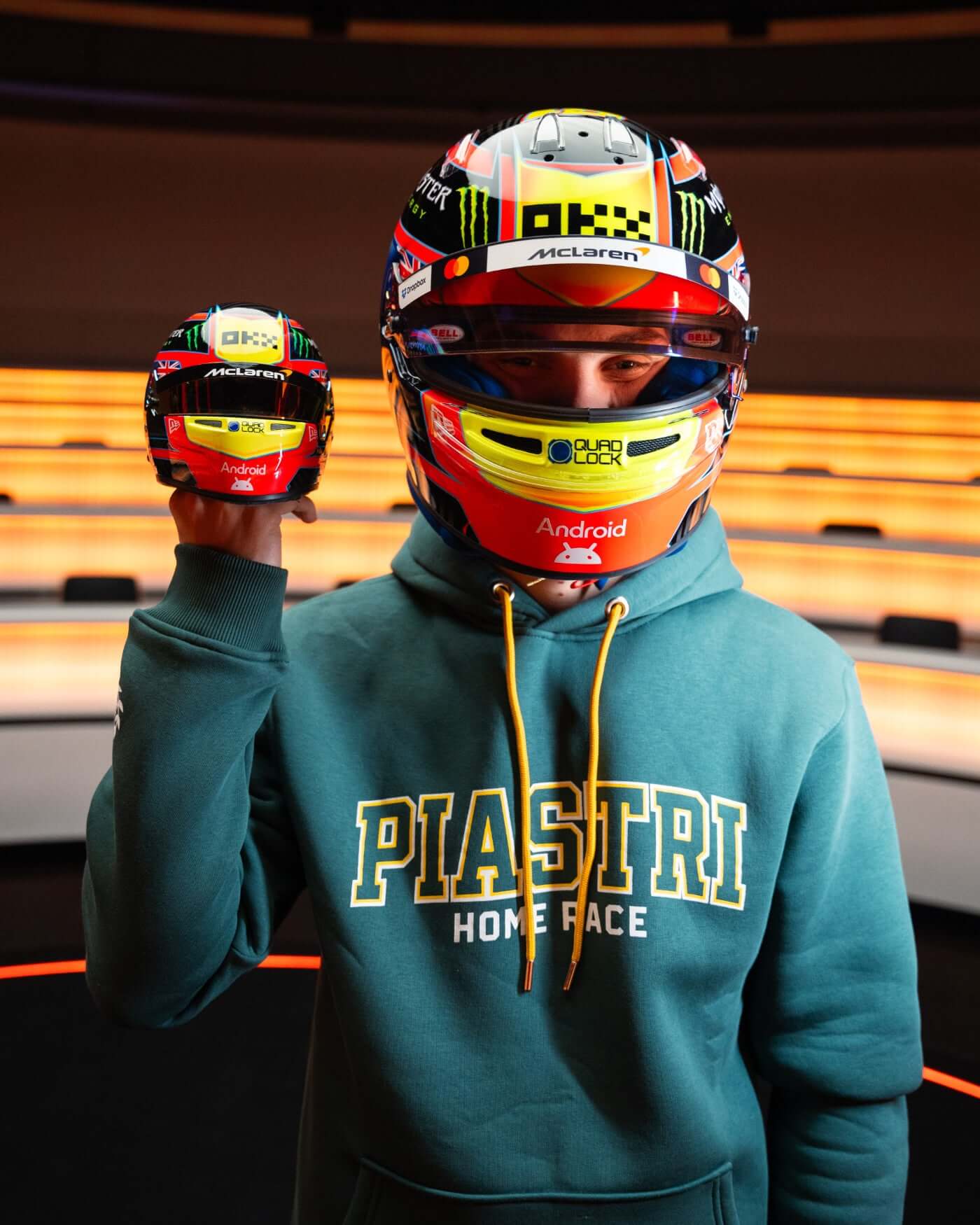 1:2 scale 2025 Season Helmet - Oscar Piastri - Image 8